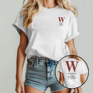 george w bush w stands for women unisex shirt m6s0p3