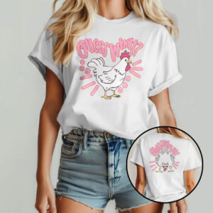 guess what chicken butt unisex shirt xqgzde