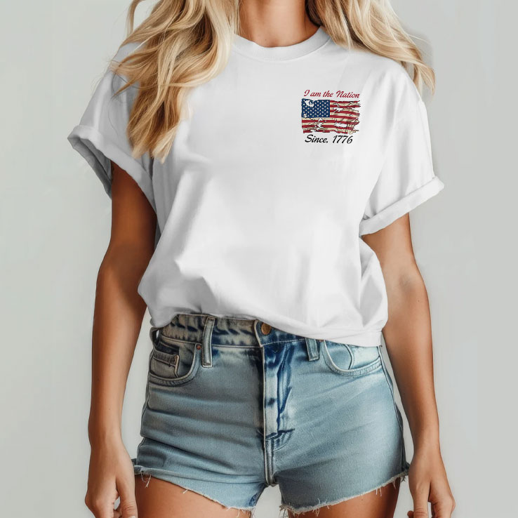 i am the nation since 1776 johnny cash ragged old flag shirt 2 ynf836