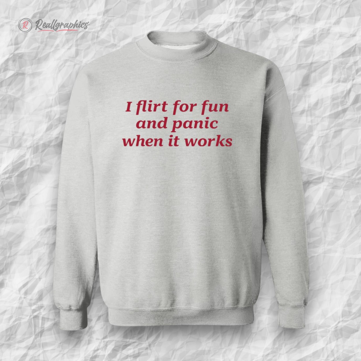 i flirt for fun and panic when it works shirt 2 hu2hpo