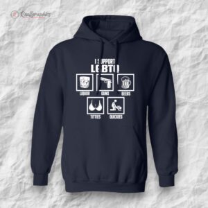 i support lgbtq liquor guns beer titties quickies shirt 1 ps2yfe