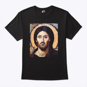 jesus christ pantocrator icon st. catherine s monastery unisex shirt fbmfwp