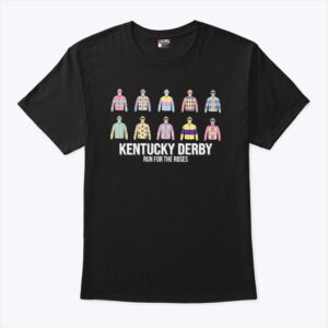 kentucky derby run for the roses unisex shirt csve9e