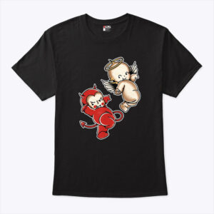 kewpie baby devil angel cherubs unisex shirt qzyqw2