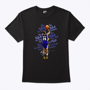 kobe bryant achievements unisex shirt pmux1e