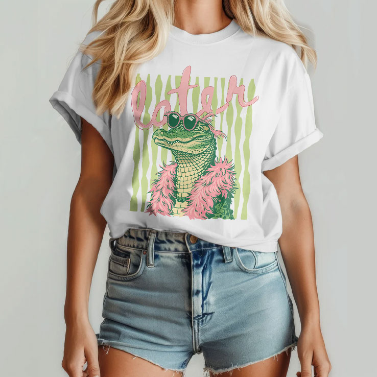 later alligator summer shirt 2 feexjf