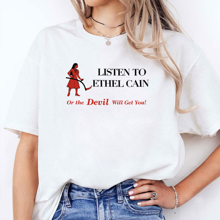 listen to ethel cain or devil will get you unisex shirt 2 pbfj3l