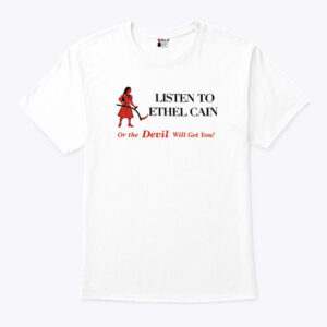 listen to ethel cain or devil will get you unisex shirt ly5ifv
