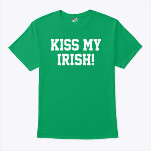 mac s kiss my irish unisex shirt kx0l2x