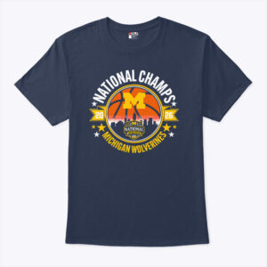 michigan wolverines national champions circle unisex shirt sqfom9
