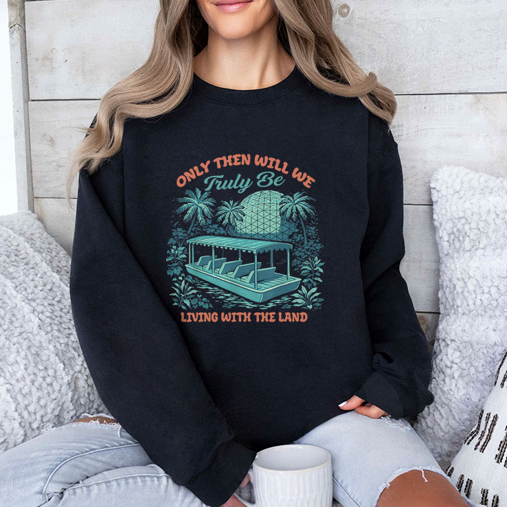 only then will we truly be living with the land unisex shirt 2 widv64