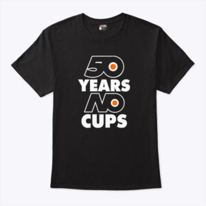 philadelphia flyers 50 years no cups shirt wfbv5b