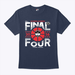 uconn huskies women s basketball final four 2026 unisex shirt qxxj9q