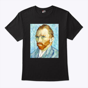 van gogh self portrait unisex shirt y7bzfn