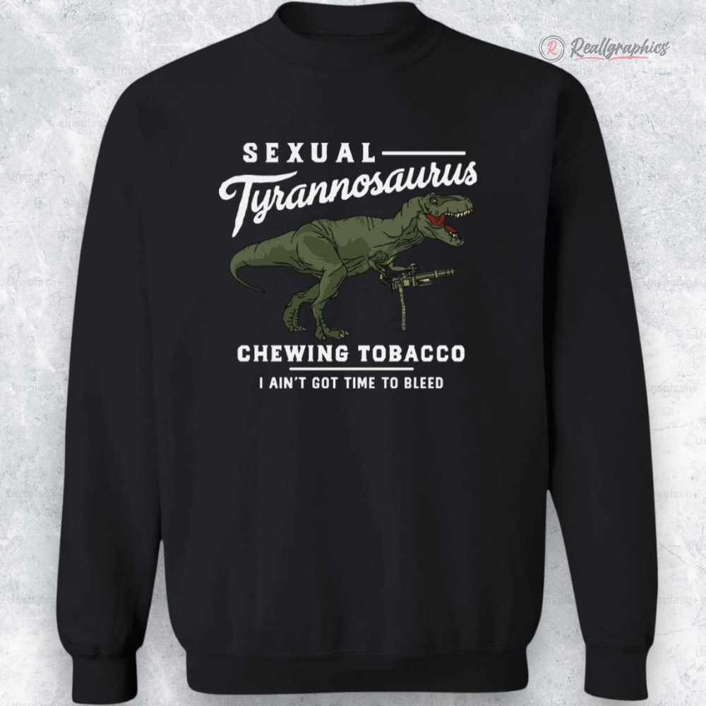 white drew timme sexual tyrannosaurus chewing tobacco shirt 2 d4dh9o