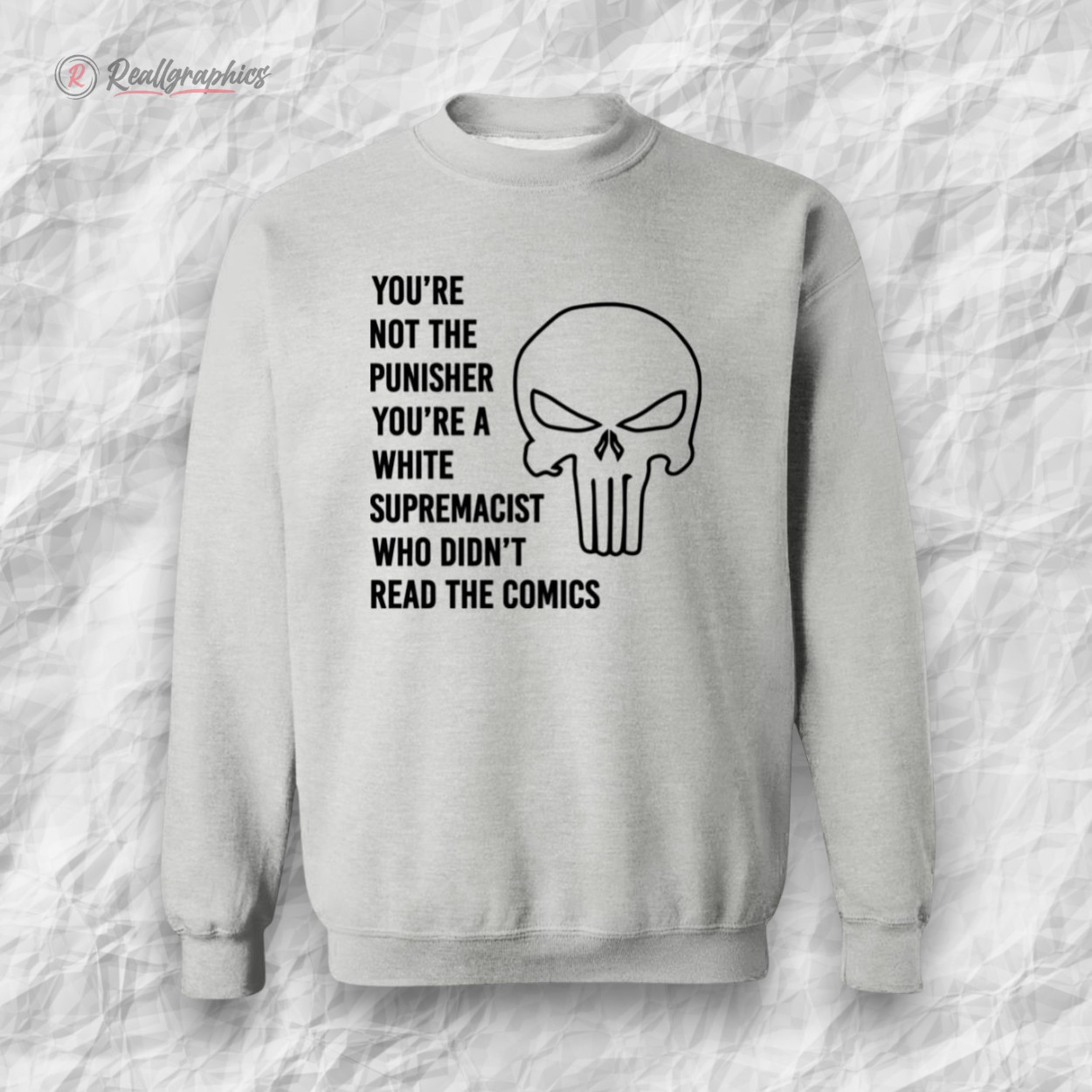 youre not the punisher youre a white supremacist shirt 2 jvs24t