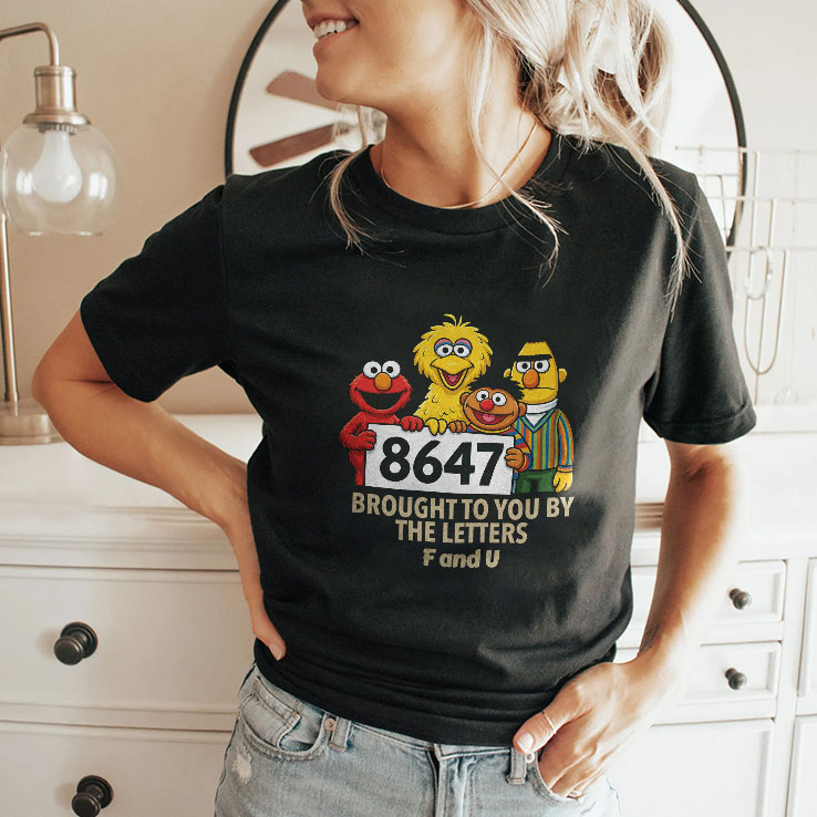 anti trump 8647 sesame street unisex shirt 2 qatara