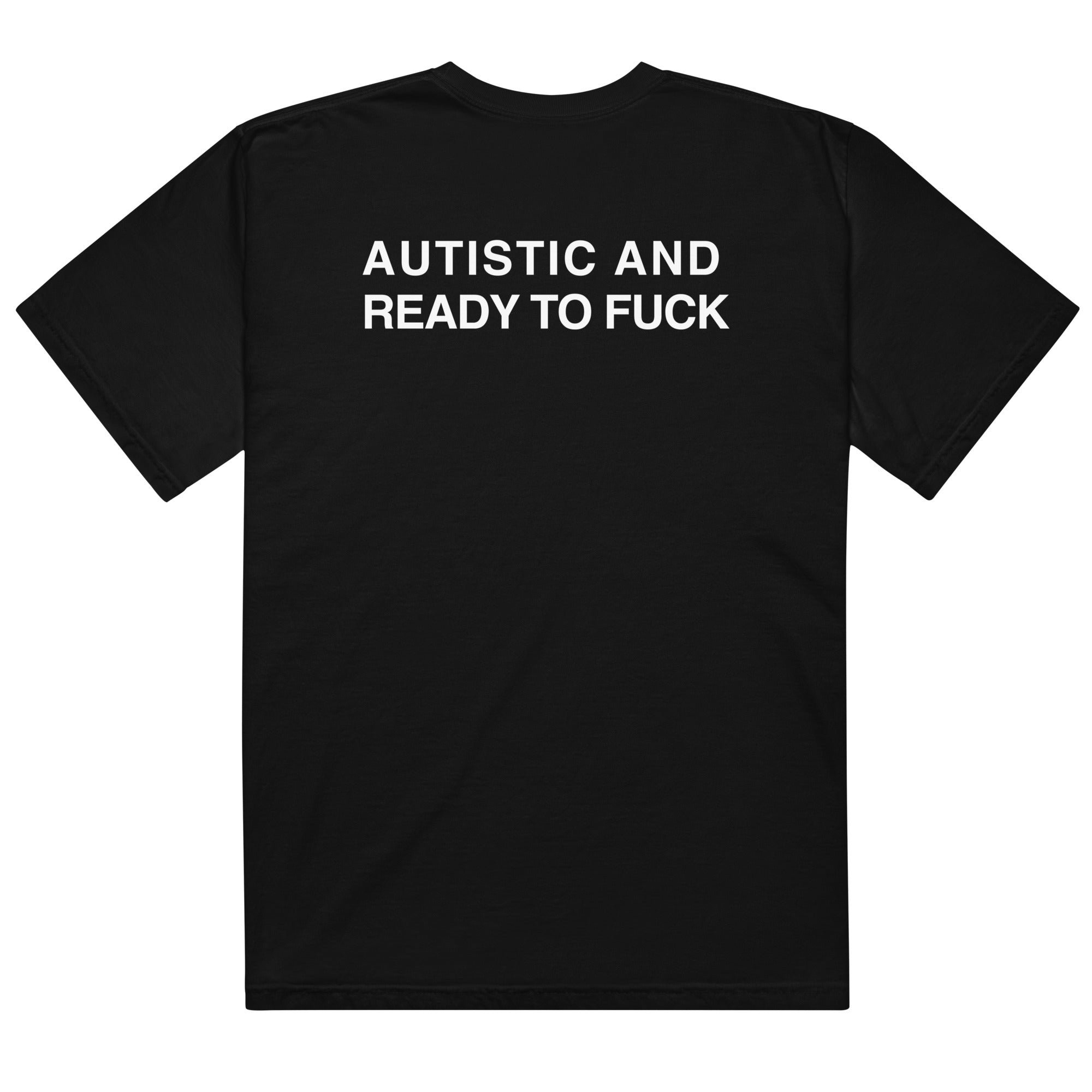 autistic and ready to fuck unisex shirt 2 aegzml