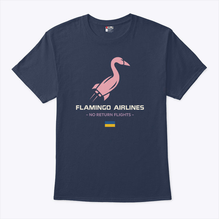 Flamingo Airlines No Return Flights Shirt Flamingo Airlines No Return Flights Shirt