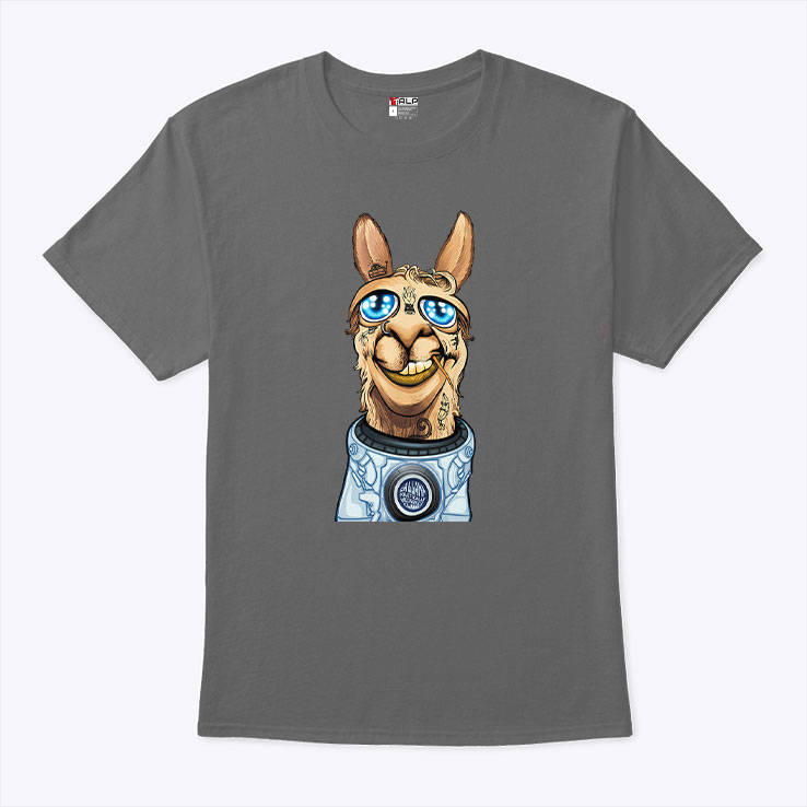 Funny Astronaut Llama Unisex Shirt Funny Astronaut Llama Unisex Shirt