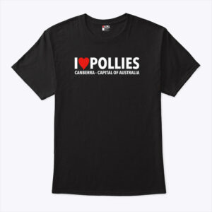 i love pollies canberra capital australia unisex shirt v5k92g