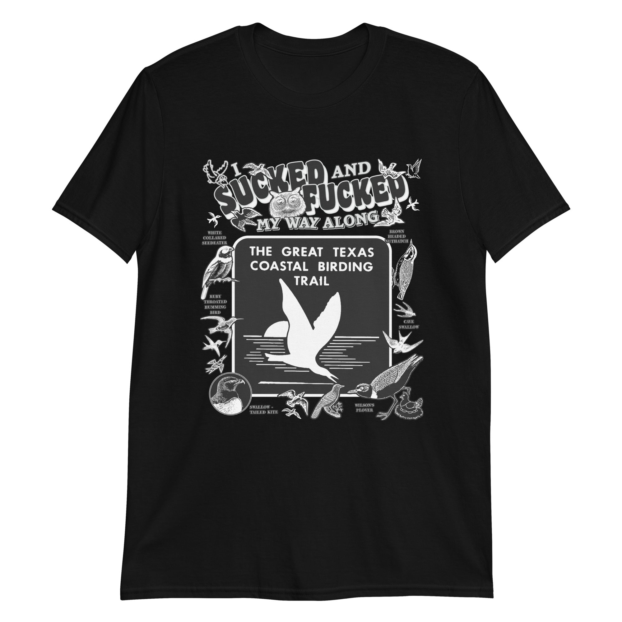 I sucked and fucked my way along by @ArcaneBullshit Unisex Shirt I sucked and fucked my way along by @ArcaneBullshit Unisex Shirt