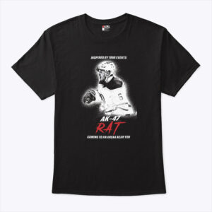inspired by true events ak 47 rat coming to an arena near you zach benson shirt t6kyws
