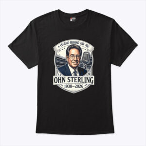 john sterling a legend behind the mic 1938 2026 unisex shirt t2oe4v