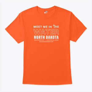 meet me in the water north dakota unisex shirt qe40gw