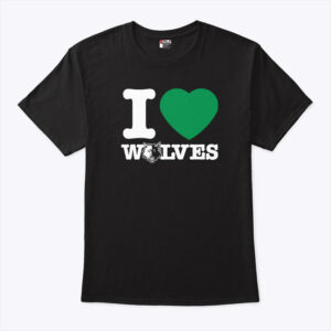 minnesota timberwolves i heart wolves unisex shirt y1bc0j