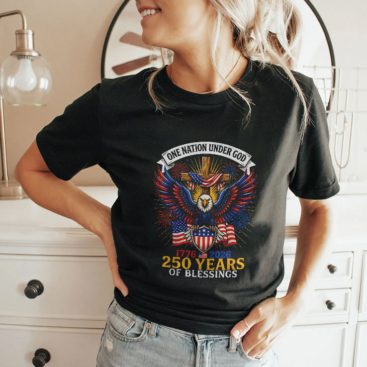 one nation under god 250 years of blessings shirt 2 lqnxjh