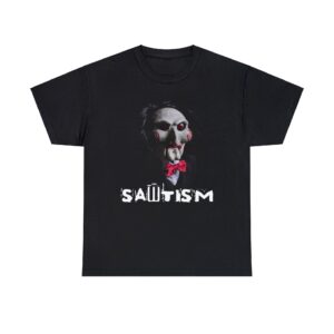 sawtism autism unisex shirt exluge