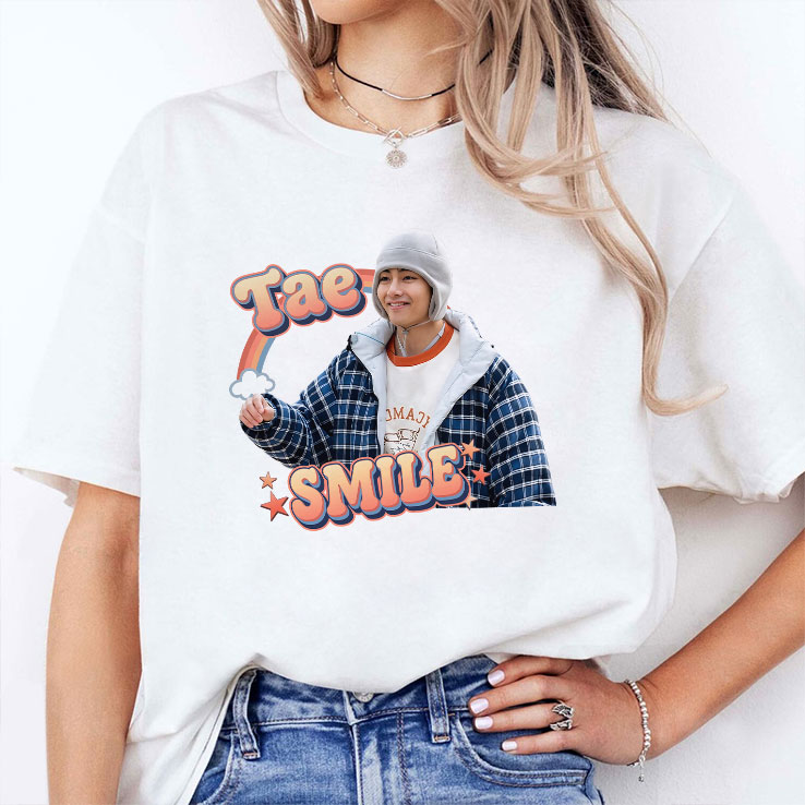 tae smile bts shirt 2 xmpjbm